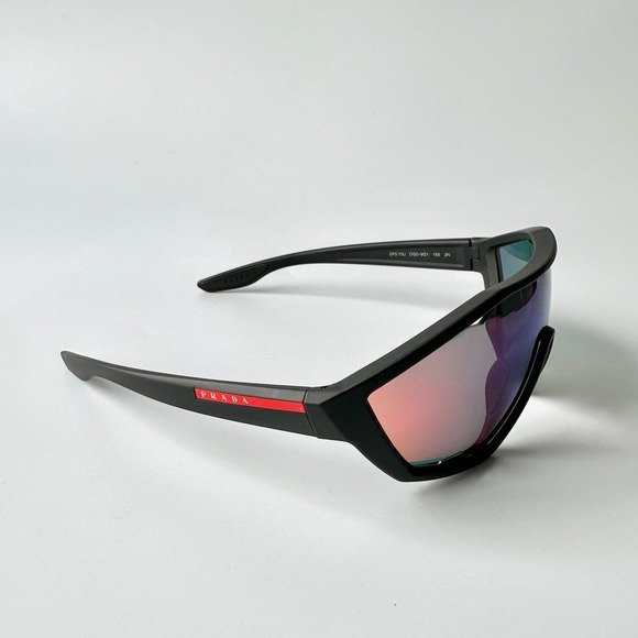 Prada Linea Rossa Shield Sunglasses SPS10U - Picture 4 of 7